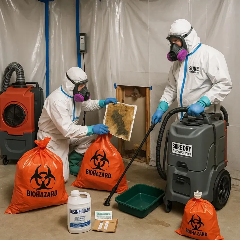 Contaminated Water Handling Protocols process in Bridgeport, WV