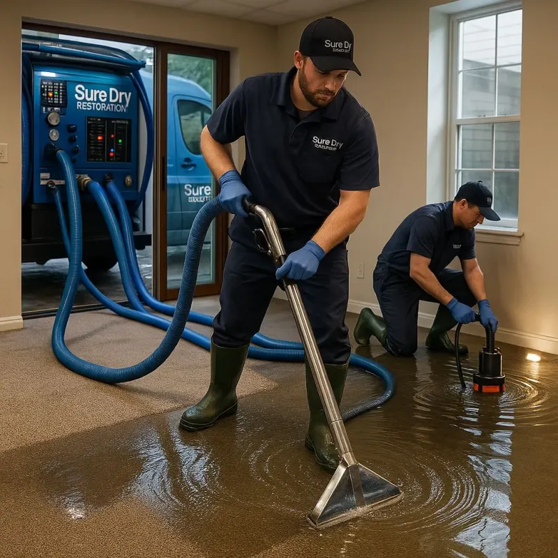 Water Extraction and Removal process in Bridgeport, WV